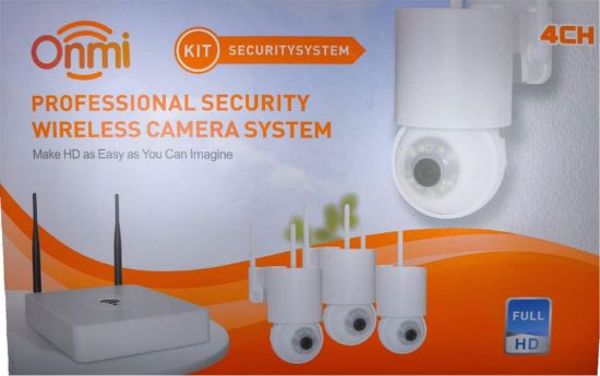 Apronx DS440 4 Kanal Nvr + 3Mp 4 Kamera Full Color Mik. PTZ Wifi Set resmi