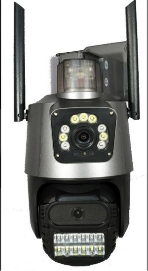 Apronx APX-WP242 6Mp 2.8mm Çift Kamera 19 Led Wifi PTZ resmi