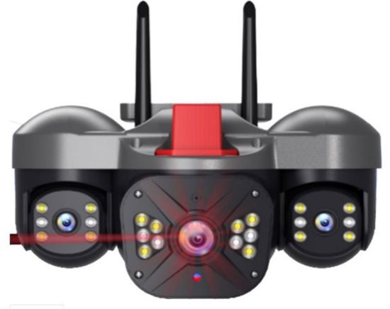 Apronx APX-WP332 6Mp 2.8mm-3.6mm Üç Kamera 22 Led Wifi PTZ resmi