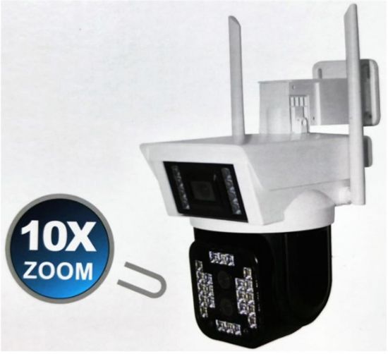 Apronx APX-WP363oz 9Mp 10x Zoom 2.8mm-12mm İki Kamera Wifi PTZ resmi