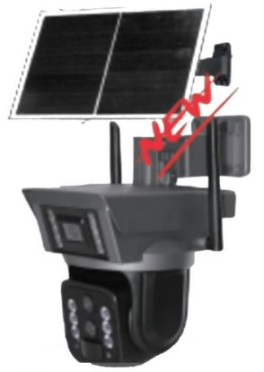 Apronx APX-WSP368oz 9Mp 10x Zoom 4G Solar 2.8mm-12mm İki Kamera PTZ resmi