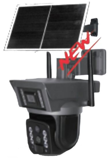 Apronx APX-WSP368oz 9Mp 10x Zoom 4G Solar 2.8mm-12mm İki Kamera PTZ resmi