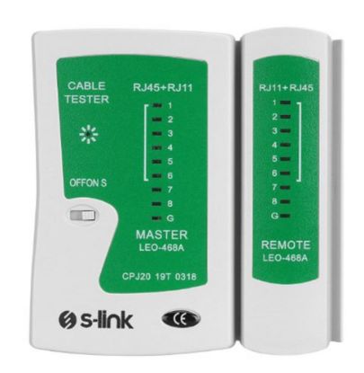S-link SL-468 RJ-45,RJ-11 Lüks Kablo Test resmi