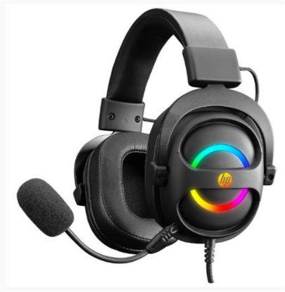 HP DHE-8006 Siyah Gaming Oyuncu Mikrofonlu Kulaklık resmi