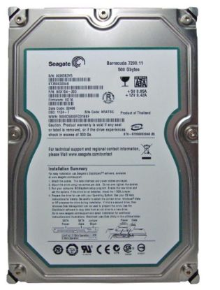Seagate 500GB ST3500320AS 7200Rpm 32Mb Sata 3.0Gb/S 3.5 Harddisk (İthalat) resmi