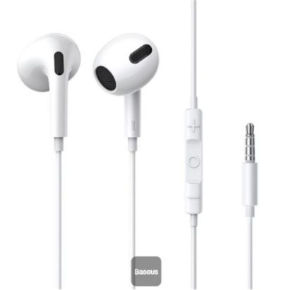 Baseus NGCR020002 Encok H17  3.5mm Beyaz Kulaklık  resmi