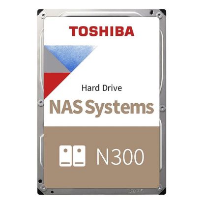 Toshiba 22TB Toshiba N300 HDWG62CUZSVA SATA 3.0 7200 RPM 3.5" Nas ve Güvenlik Diski resmi