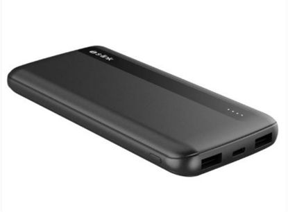 S-link IP-G11N 10000mAh Micro+Usb+ Type-C Giriş+Çıkış Siyah Taşınabilir Pil Şarj Cihazı Powerbank resmi