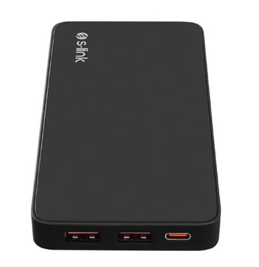S-link P311L 10000mAh PRM LED Logo Siyah LCD Taşınabilir Pil Şarj Cihazı Powerbank resmi