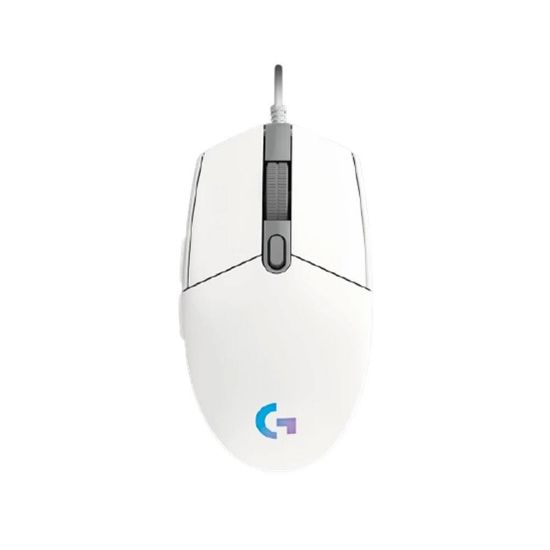 Logitech 910-005797 G203 Optik Kablolu Gaming Oyuncu Mouse Makrolu Beyaz Optik  resmi