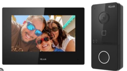 Hilook VI-K43P IP İnterkom Seti (VI-V400W × 1, VI-H460W × 1, PSU × 2) resmi