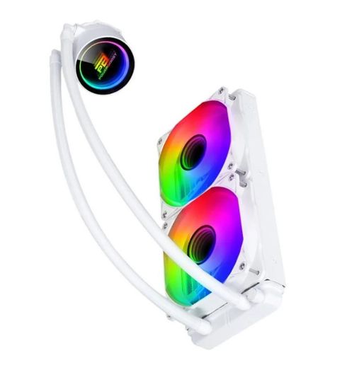 PowerBoost DEEP 240W ARGB Fanlı 240mm (LGA1700/AM4/AM5) Uyumlu Sıvı Soğutma Sistemi  (Beyaz) resmi