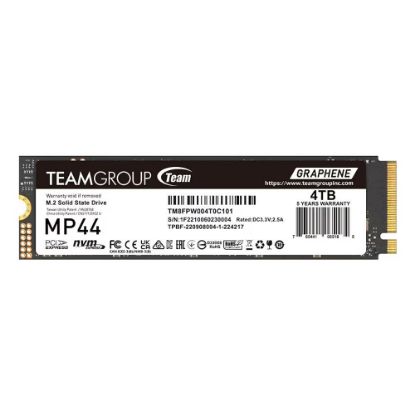 Team 4TB MP44 Gen4x4 7400/6500MB/s TM8FPW004T0C101 NVMe PCIe M.2 SSD Disk  resmi