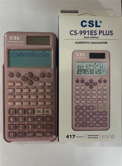CSL CS-991ES PLUS-PINK Pembe Fonksiyonel Hesap Makinesi resmi