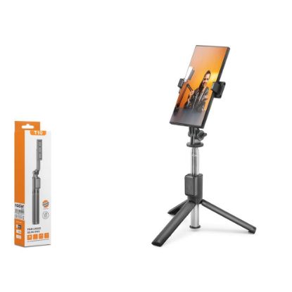 Nodar Nd1040 Tripod Selfie Çubuğu - Bluetooth 5.0 Uzaktan Kumandalı 67Cm Siyah resmi