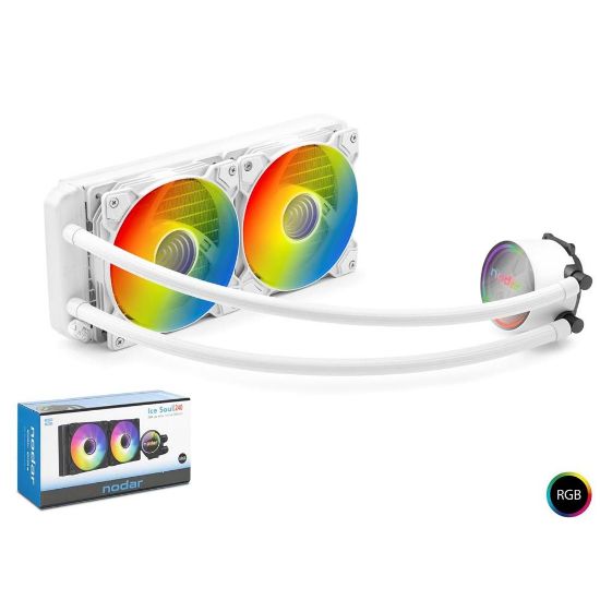 Nodar Nd2504 Sıvı Soğutma Fan 240 Argb 24Cm Beyaz  resmi