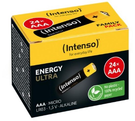 İntenso PBIN-559 LR03 AAA Boy Ultra Alkalin İnce Kalem Pil 24'lü Paket  resmi