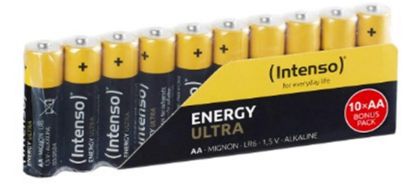 İntenso PBIN-561 LR6 AA Boy Ultra Alkalin Kalem Pil 10lu Paket  resmi