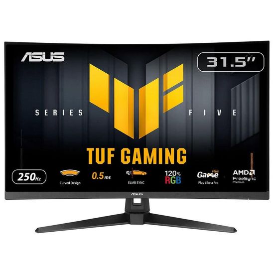 Asus 31.5” TUF Gaming VG32VQM5B 250Hz 0.5ms Full HD Kavisli Curved Gaming Monitör resmi