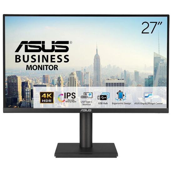 Asus 27" VA27UCPS 60Hz 5ms 4K UHD Adaptive Sync IPS Kurumsal Pivot Monitör resmi