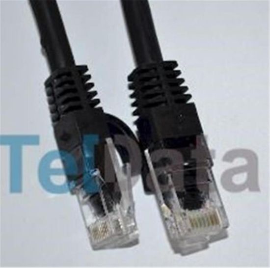 Teldata TLD-2000S Cat6 20MT Siyah Utp Patch Kablo resmi