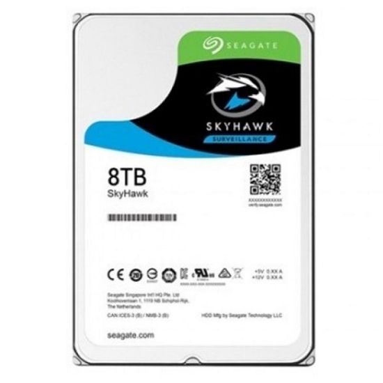 Seagate 8TB ST8000VX010 256 MB Önbellek 5400 RPM 3.5" 7/24 Güvenlik (Eksen İthalat) resmi