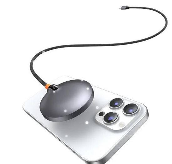 MCDODO CH-2860 15W MagQ Qi2 Masaüstü kablosuz şarj cihazı - Gri resmi