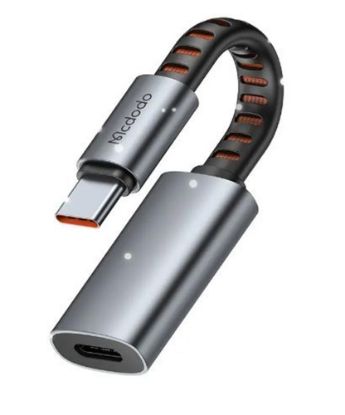 MCDODO CA-4870 LİGHTNİNG TO TYPE-C 3Ü 1 ARADA DÖNÜŞTÜRÜ - Gri resmi