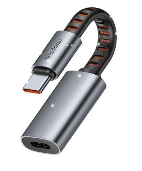MCDODO CA-4870 LİGHTNİNG TO TYPE-C 3Ü 1 ARADA DÖNÜŞTÜRÜ - Gri resmi