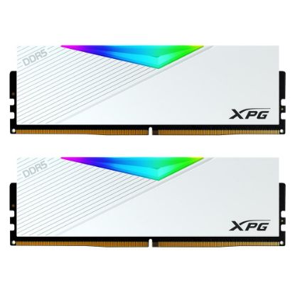 XPG 16GB*2 Lancer RGB DDR5 6400MT/s CL 32-39-39 1.4V Soğutuculu Beyaz PC Ram resmi