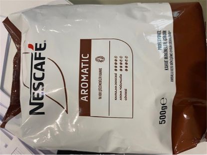 Nestle Nescafe 500GR Aromatıc Kahve (Kahve Makinaları İçin) resmi