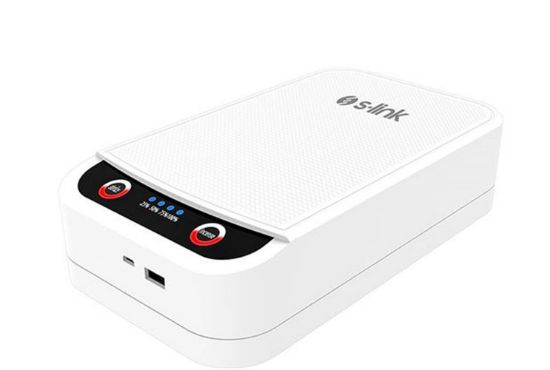 S-link SL- UVS22 Beyaz %99 Virüs ve Bakteri Öldürücü UV Sterilizatör Kutu resmi
