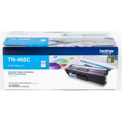 Brother TN-466C 6.500 Sayfa Cyan Mavi Toner HL-8360 MFC-8690 resmi