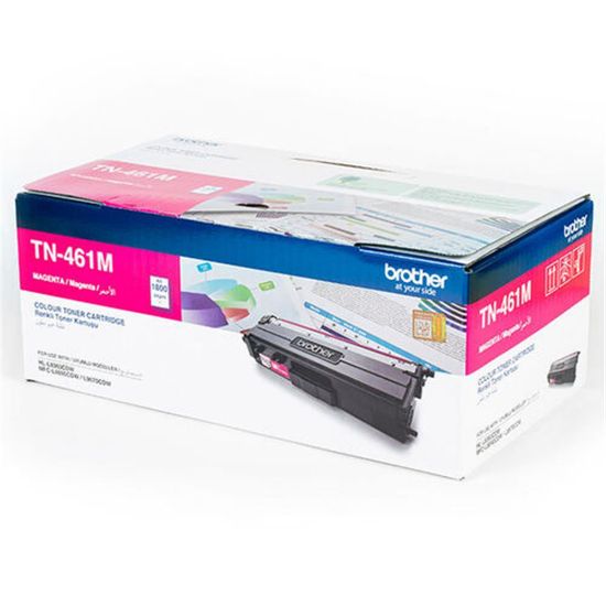Brother TN-461M 1.800 Sayfa Magenta Kırmızı Toner HL-L8360CDW MFC-L8690CDW resmi