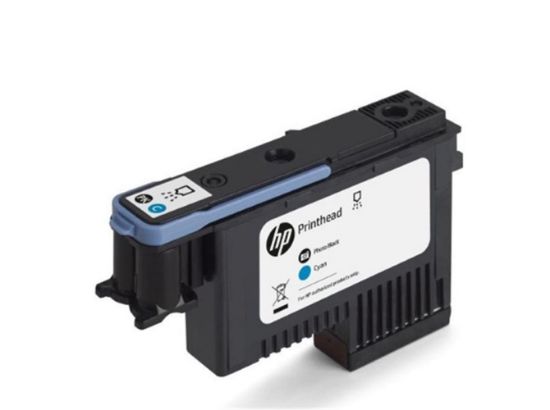 HP F9J86A 744 Fotoğraf Siyahı ve Mavi Baskı Kafası resmi