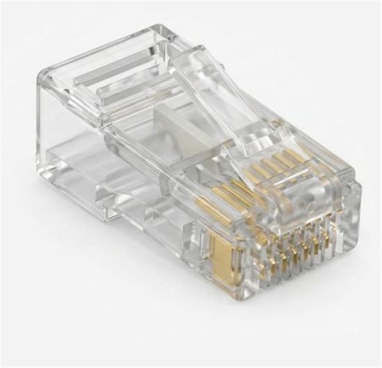 ENKADO EKD-JK20 CAT6 UTP Yeni Nesil Delikli 100lü Jack resmi