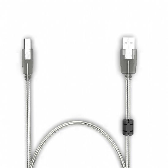 Inca IPR-02T USB 2.0 Printer 3mt Yazıcı Kablosu Şeffaf (% 100 Bakır) resmi