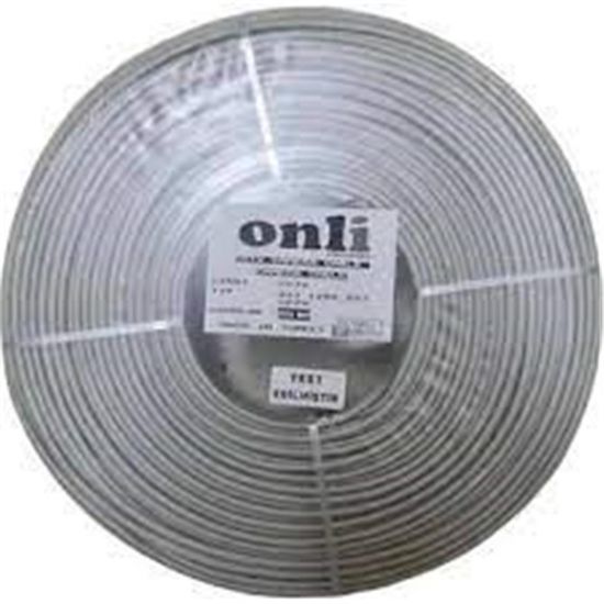 Onli  ON-4140 4+1 1x0,50 mini Coax 2x0,50mm 500 metre CCA Kamera Kablosu resmi