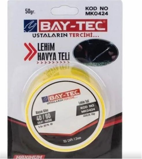 Bay-tec Lehim Havya Teli 50 Gr 1,2 Mm Mk-0424 resmi
