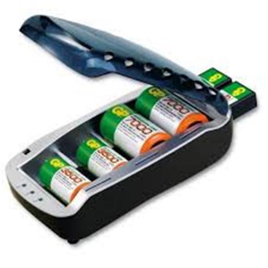 Gp E822RK-2GSPNNI 8 li Pilsiz AA,AAA Şarj Cihazı  resmi