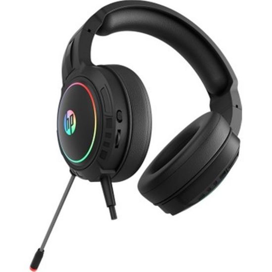 Hp DHE-8006 Mikrofonlu Ses Kontrollü Gaming USB Siyah Başüstü Kulaklık resmi