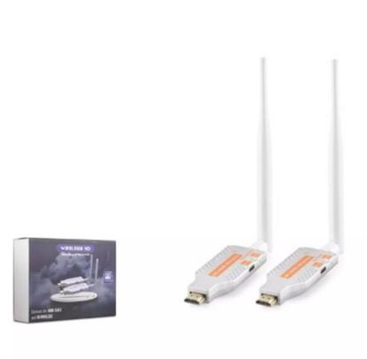Hadron Hdx1350 Hdmi Kablosuz Extender Wireless 1TX To 1RX 4K 100M Beyaz resmi