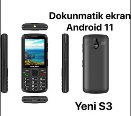 Hiking S3 Tuşlu 4,5G Cep Telefon   resmi