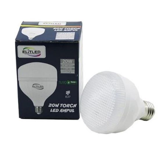 ELİTLED 20W BEYAZ TORCH AMPUL  resmi