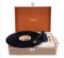 UMİE Vintage UM-P353 Pikap Bluetoothlu 3.5mm AUXIN&RCAO Destekli Müzik Kutusu resmi