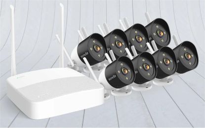 Tenda K8W-3TC 8 Kanal NVR Kayıt Cİhazı + 8 Adet Outdor Ip Wifi Bullet Kamera Set resmi