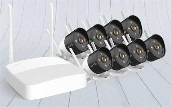 Tenda K8W-3TC 8 Kanal NVR Kayıt Cİhazı + 8 Adet Outdor Ip Wifi Bullet Kamera Set resmi