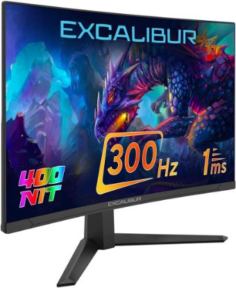 Casper 27" Excalibur E27FVC-E 300HZ 1MS 400NIT Fast VA Curved HDR10 Oyuncu Monitörü resmi