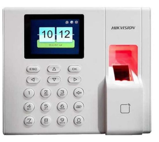 Hikvision DS-K1A8503EF-B Parmak İzi ve Proximity Kart Okuyucu Bağımsız Terminal(LCD,Keypad Batarya) resmi