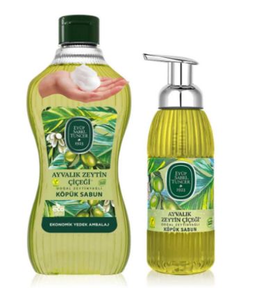 Eyüp Sabri Tuncer 1,5 lt+500 ml Ayvalık Zeytin Çiçeği  Köpük Sabun resmi